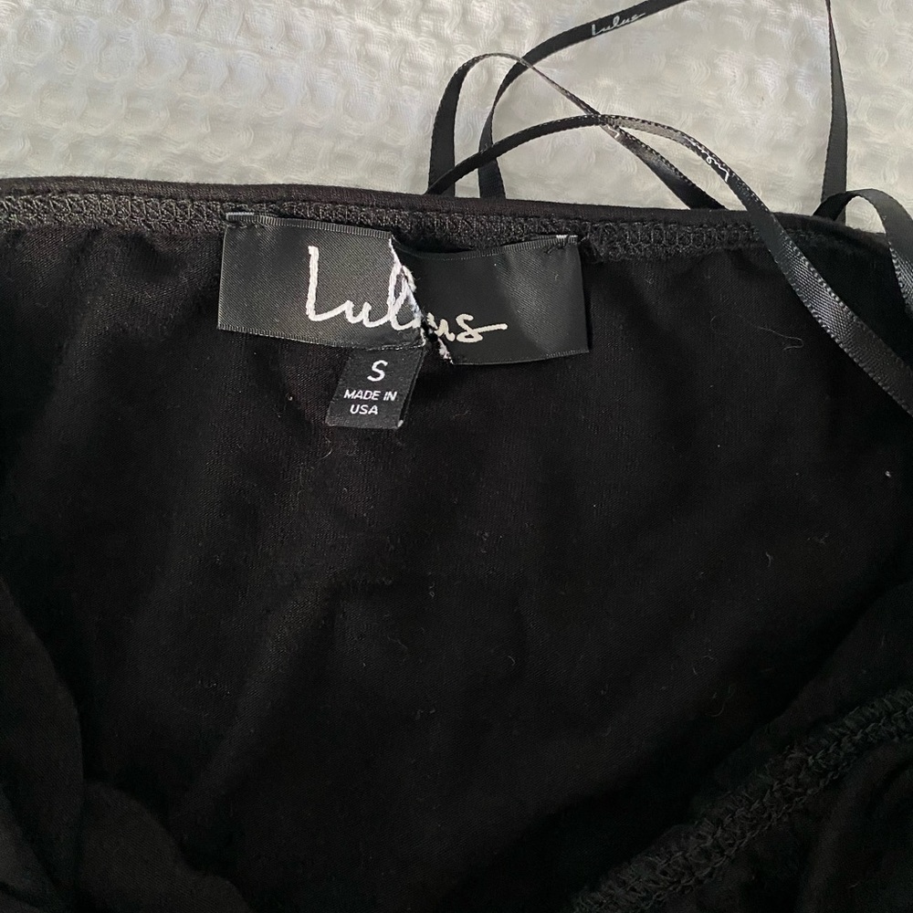 Lulus black bodysuit - Picture 3 of 5